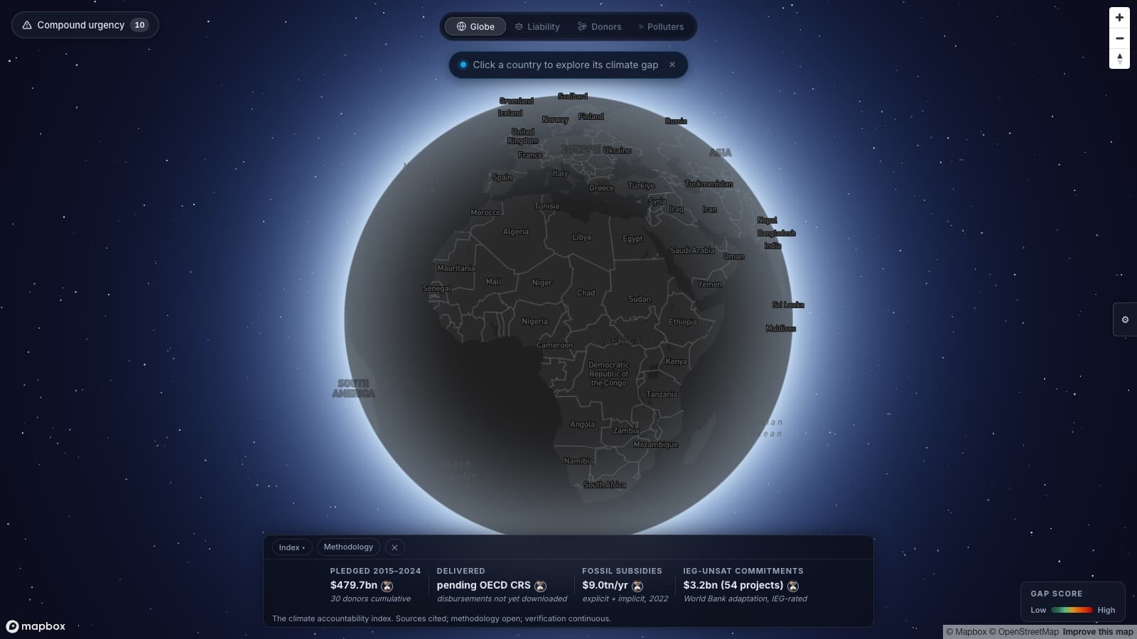 Climate Gap Atlas